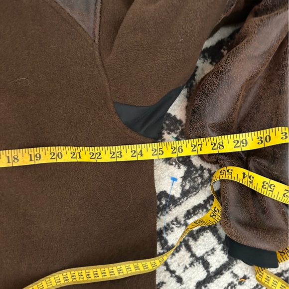 KUHL Alpenwurx Dark Brown Fleece Full Zip Jacket Men’s Size Medium - Picture 9 of 10